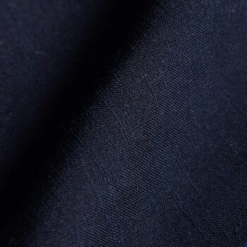 Blue black Λινό - Πολυέστερ