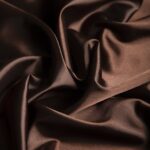 Καφέ Σκούρα Φόδρα Σατέν