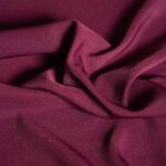 Μπορντό Κρεπ - Σατέν