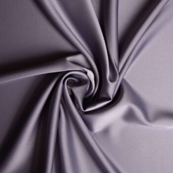 Γκρι Σκούρο Κρεπ - Σατέν