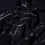 Μαύρη Mirror Παγιέτα