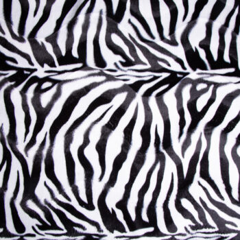 Γούνα Animal Print Ζέβρα