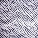 Γούνα Animal Print Ζέβρα