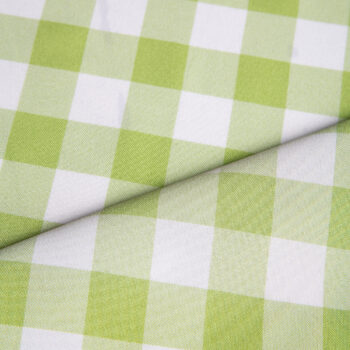 Ανοιχτό Πράσινο Λευκό Καρό