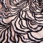 Μαύρη-Ασημί Παγιέτα