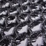 Μαύρη-Ασημί Παγιέτα