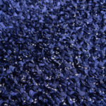 Μπλε Σκούρα 3D Flower Παγιέτα