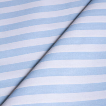 Γαλάζιο Ριγέ Σεντονόπανο