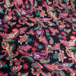 Πολύχρωμο Paisley Jersey Εμπριμέ