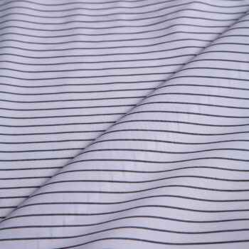 Μαύρη Ριγέ Ποπλίνα