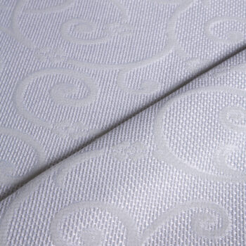 Άσπρο Canapone Jacquard