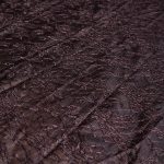 Καφέ Μπροκάρ με Ανθικό Μοτίβο