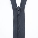 Σκούρο Γκρι Σπιράλ Φερμουάρ