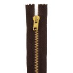 Σκούρο Καφέ Σιδερένιο Φερμουάρ