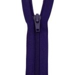 Σκούρο Μωβ Σπιράλ Φερμουάρ