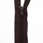 Σκούρο Καφέ Σπιράλ Φερμουάρ