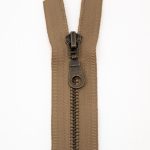 Σκούρο Μπεζ Σιδερένιο Φερμουάρ