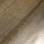 Χρυσή Δερματίνη με Ανάγλυφο Σχέδιο