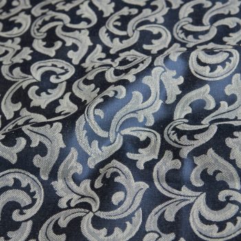 Μπαρόκ Μπλε Jacquard
